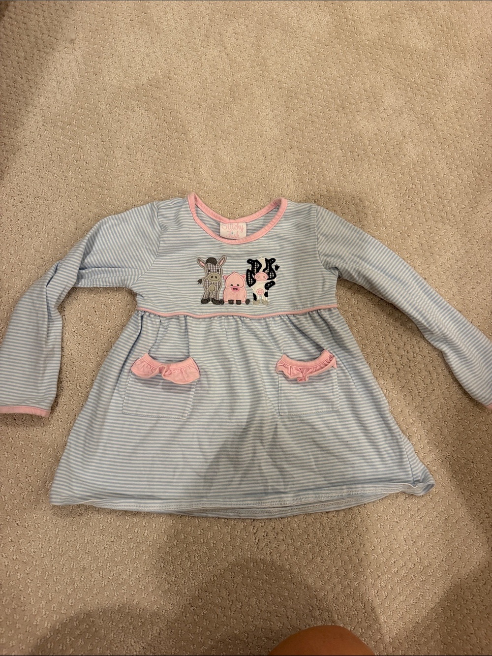 Girls farm shirt